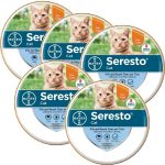 Flea and Tick Collar for Cats – 5 Pack